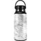 Silver Marble Hydro Flask 32oz Wide Mouth Skin